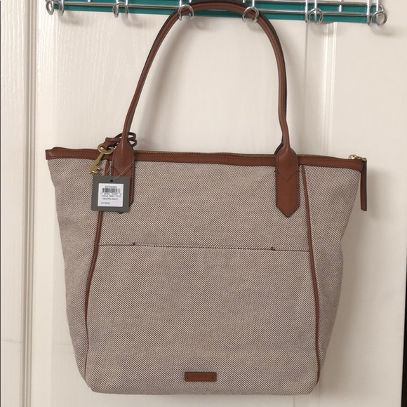 Fossil Handbags - ❤️ Fossil Fabric Tote Bag, New With Tag ❤️